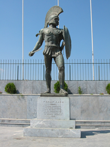 Pomnik króla Leonidasa