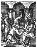Pasja wg Albrechta Dürera. Koronacja cierniem