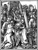 Pasja wg Albrechta Dürera. Upadek pod krzyżem