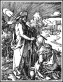 Pasja wg Albrechta Dürera. Chrystus jako ogrodnik 