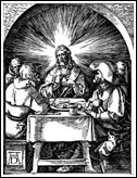 Pasja wg Albrechta Dürera. W Emaus 