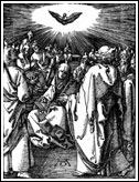 Pasja wg Albrechta Dürera. Zesłanie Ducha Świętego 