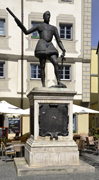Pomnik księcia Jana Austriackiego, zwycięzcy spod Lepanto w jego rodzinnej Ratyzbonie